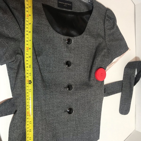 BCBG Max Azria short sleeve suit jacket NWOT. - Picture 3 of 4